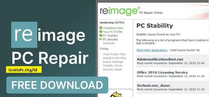 Reimage PC Repair 2024 Unduh Gratis Terbaru Versi