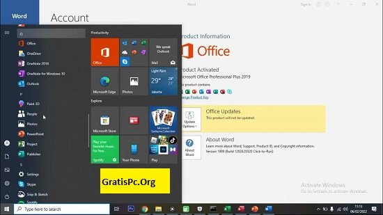 Microsoft Office Professional 2019 Crack + Gratis Keygen