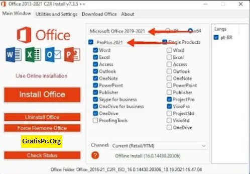 Baixe Microsoft Office 2021 Crack Para Windows PT-BR