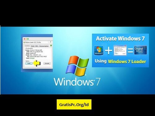 Windows 7 Loader 32bit 64bit Gratis Download Untuk PC